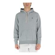 Fransk Terry Hoodie med Marsupium Lomme