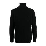 Moderne Mand Turtleneck Strik Opgradering