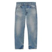 Charlotte Blue Washed Denim Straight Leg Jeans