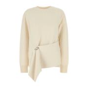 Ivory Uld Blend Sweater