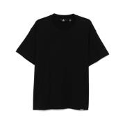 Sort Drop Skulder Crew Neck T-shirt