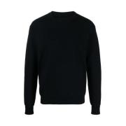 Midnight Blue Uldstrik Sweater