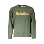 Klassisk Grøn Sweatshirt med Rund Hals