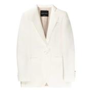 Creme Cady Smoking Suit Blazer