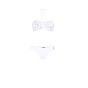 Monogram Bikini Halterneck Clasp Fastening