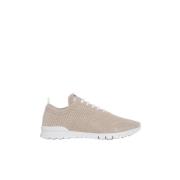 Kashmir Strik Sneakers Beige Hvid