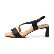 Sylvi sandal satin - BLACK SATIN