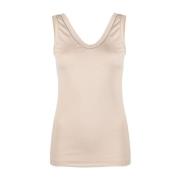 Beige Top med Stil