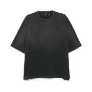 Mørkegrå Bomuld Jersey T-shirt