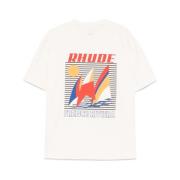 Hvid Crew Neck T-shirt