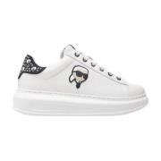 Sneakers kapri nft mirror studs kl62529m white lthr