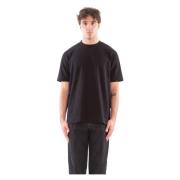 Blød Cashmere Touch Jersey Tee i Sort