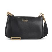 Doubleup Crossbody Taske i Sort