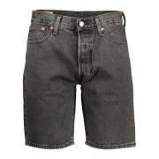 Sorte Jeans Shorts til Mænd 501