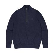 Blå Pullover Lt Clifden Half Zip