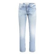 Denim Herre Slim Tapered Jeans Blå