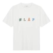 Broderet Logo Tee Hvid T-shirt