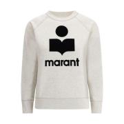 Melange Sweatshirt med Ikonisk Monogram