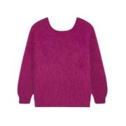 Fuchsia Jumper med Elegant Design