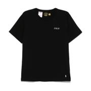 Sort Crew Neck T-shirts og Polos