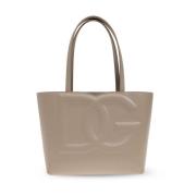 Beige Skuldertaske Dame Mode