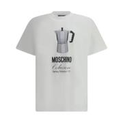 Kaffekande Print Bomuld T-Shirt