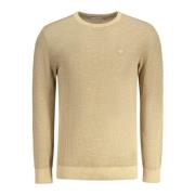 Beige Langærmet Herre Top