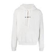 Grå Hættetrøje Sweatshirt