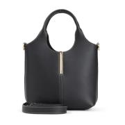 Sort Shopper Taske Elegant Stil