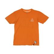 Rust Kortærmet Crew Neck Tee