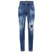 Slim Aged Effect Jeans