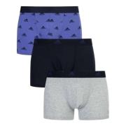 Mønstrede aktive flex bomuld boxershorts