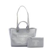 Pre-owned Canvas chanel-tasker