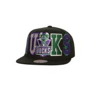 Sort Bucks Varsity Snapback Kasket