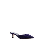 Velvet Maysale Pumps med Kitten Heel