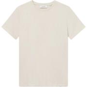 Blød Bomuld Slim Fit Tonal T-Shirt