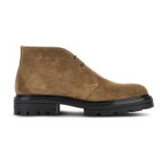 Brune Suede Sneakers med blød indersål