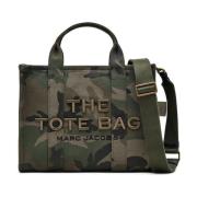 Camo Jacquard Tote Taske