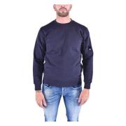 Diagonal Fleece Crew Neck Sweatshirt