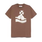 Brun Jersey Crew Neck T-shirt