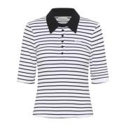 Stribet Polo Tee