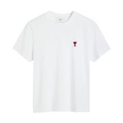 Hjerte Logo T-shirt - Bomuld