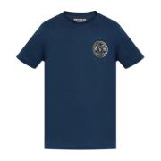 T-shirt med trykt logo