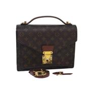 Pre-owned Canvas louis-vuitton-tasker