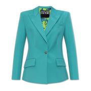 Blazer med lukkede revers