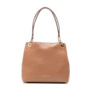 Brun Logo Tote Taske