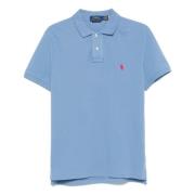 Tilpasset Slim Fit Bomuld Mesh Polo