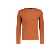 Merino Uld Pullover Rund Hals Sweater