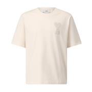 T-shirt med broderet logo