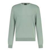 Finstrikket Pullover Regular-Fit Rund Hals